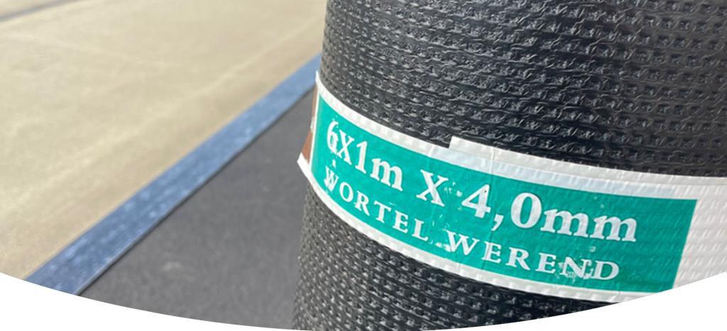 Wortelwerend groendak