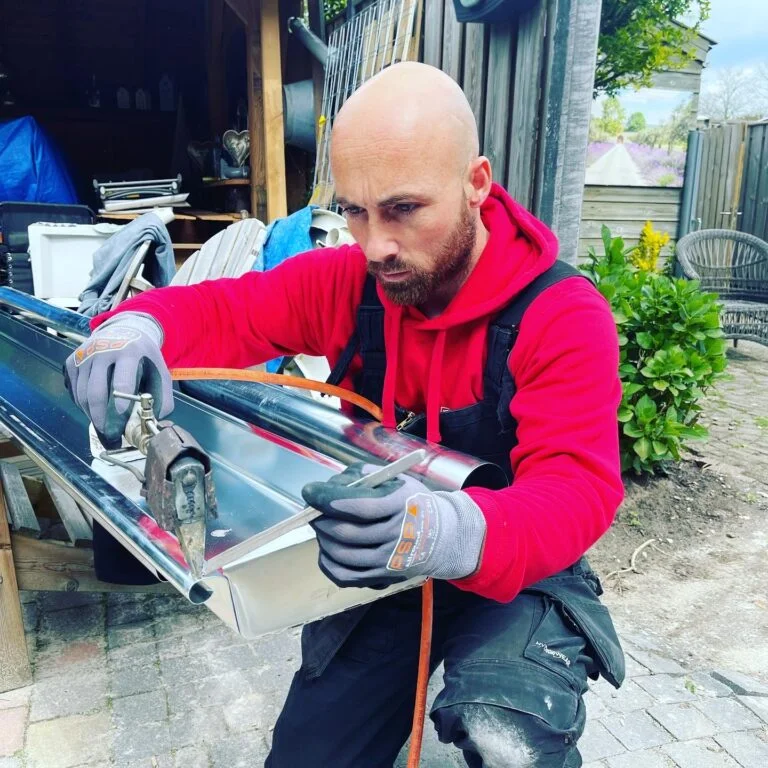 dakgoot solderen